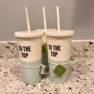 SET OF 3 - KATE SPADE 20oz Insulated Tumblers